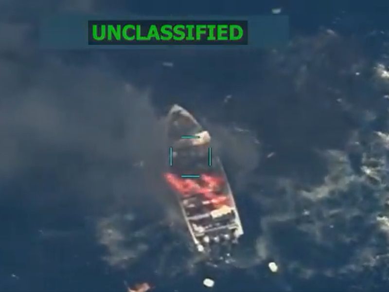 Ameriška vojska razstrelila še en čoln domnevnih tihotapcev droge