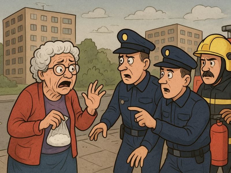 Velenjčanko prestrašili vitamini, posredovali policisti in gasilci