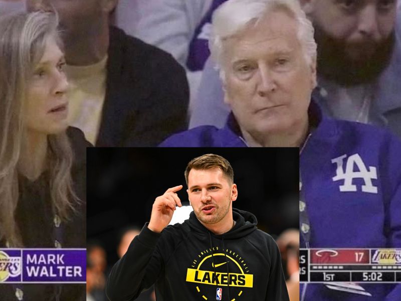 Lastnik Lakersov gledal Dončića in z obljubo obnorel navijače: Nisem še ...