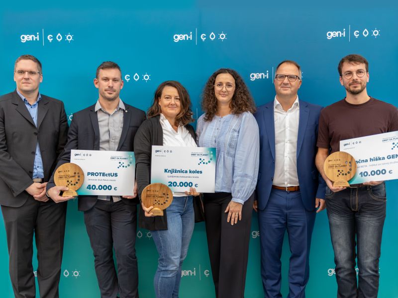 GEN-I s 100.000 evri ponovno podprl razvoj trajnostnih projektov