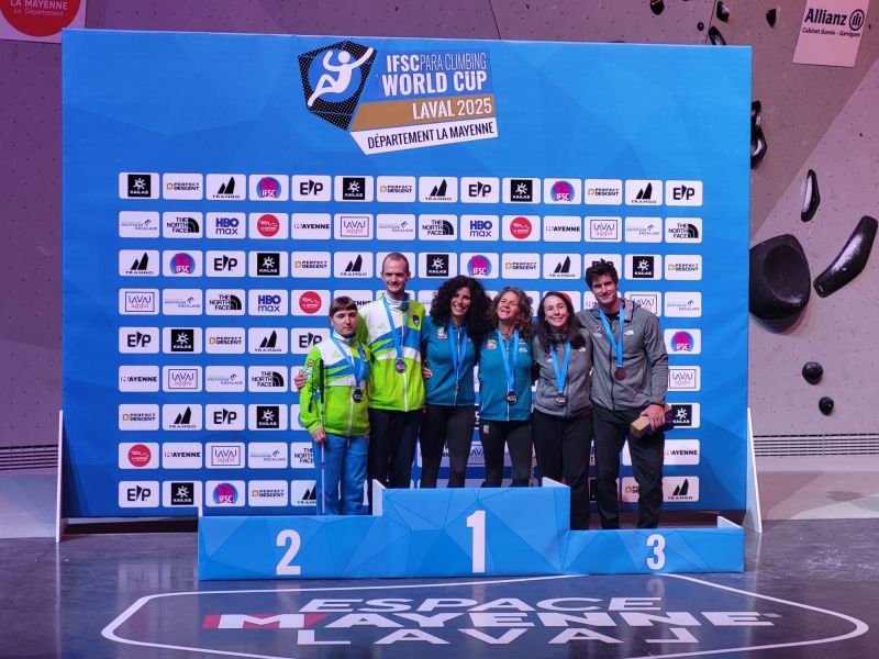 Nova paraplezalna kolajna za Slovenijo