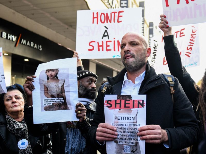 Francoska vlada začasno ustavila Sheinovo spletno stran