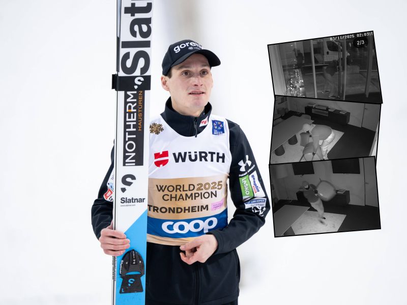 Domen Prevc obračunal z vlomilci: Po vlomu nagovoril Slovenijo in Slovence