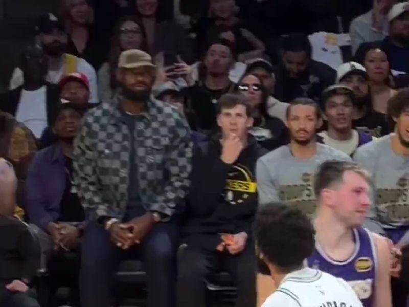 LeBron šokiran nad Dončićevo potezo: akcija in Jamesova reakcija sta vrh