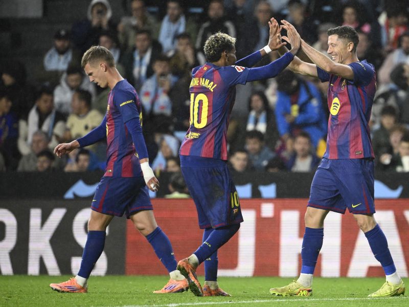 Lewandowski v zgodovino, Barci zagotovil zmago z redko videnim dosežkom