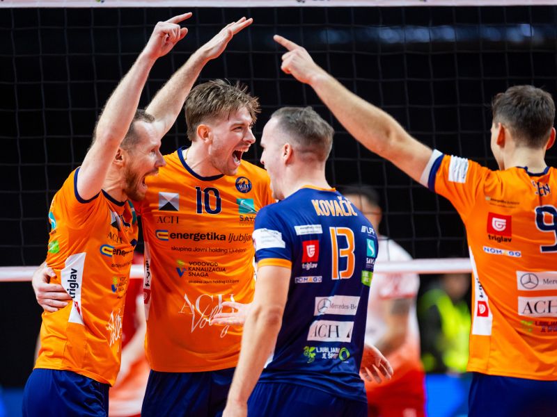 ACH Volley na uvodni tekmi superlige v Mariboru potrdil vlogo favorita