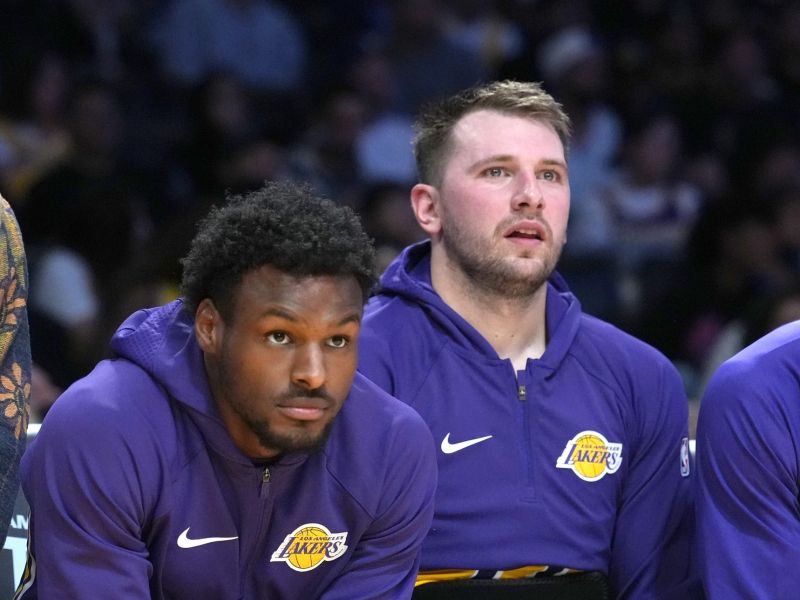 Dončić in Redick med tekmo ponorela na Bronnyja: Posnetek je zgovoren