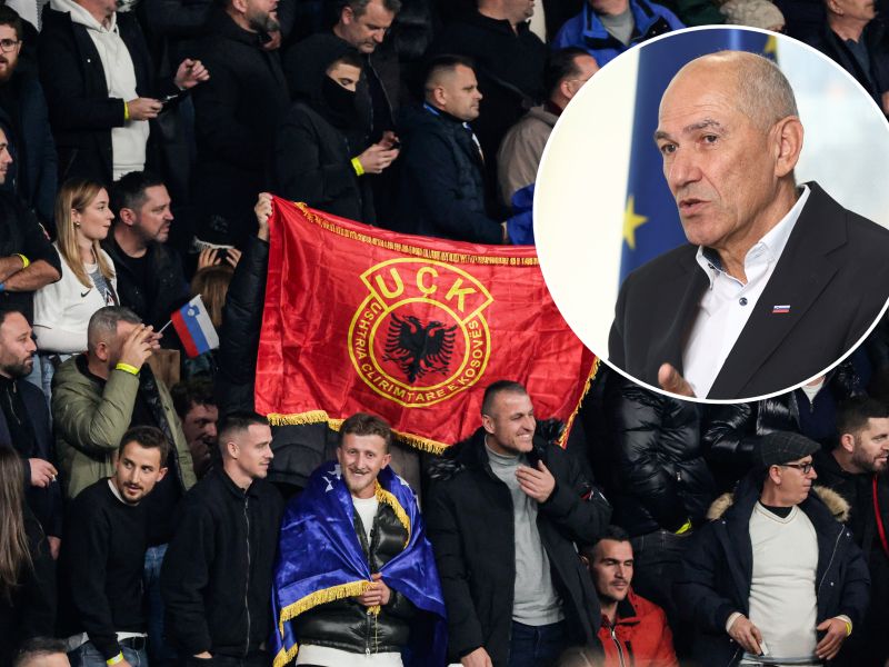 Albanec iz Slovenije o žvižgih slovenski himni in Janši, sporočilo osupne