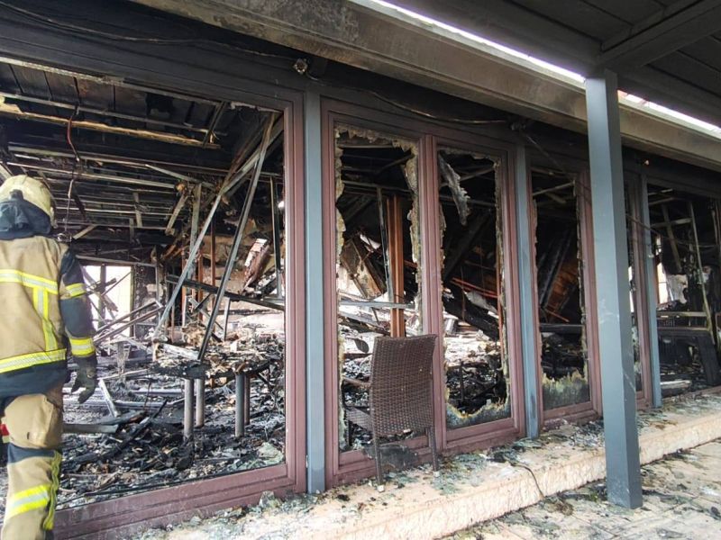 Foto: Tako je požar opustošil Casino Mulino