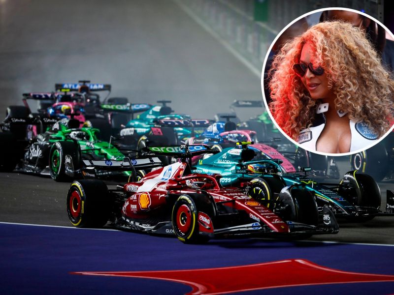 Vsi so buljili v njo in njene prsi, zvezdnica na F1 močno razgaljena (foto)