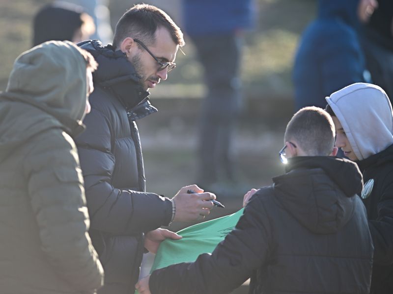 Ljubljančanu zahvala tudi v Ljudskem vrtu, močan stisk roke z Marošo (foto)