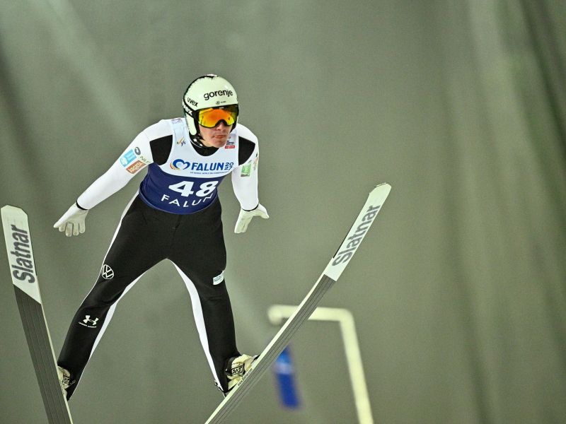 Potolčeni Prevc se ne da, v Falunu skupaj z Laniškom v boju za vrh