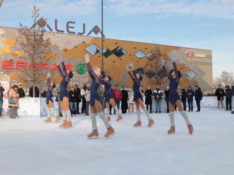 ALEJA kot prva odpira drsališče na prostem v Ljubljani