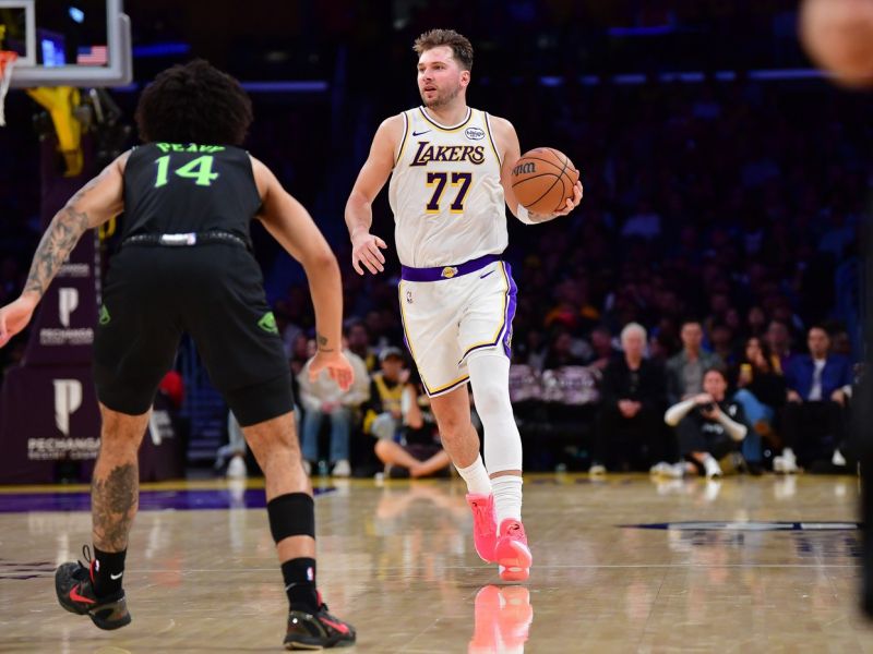 Dončić sredi LA-ja takole v podporo reprezentanci: Takoj zjutraj bom ...