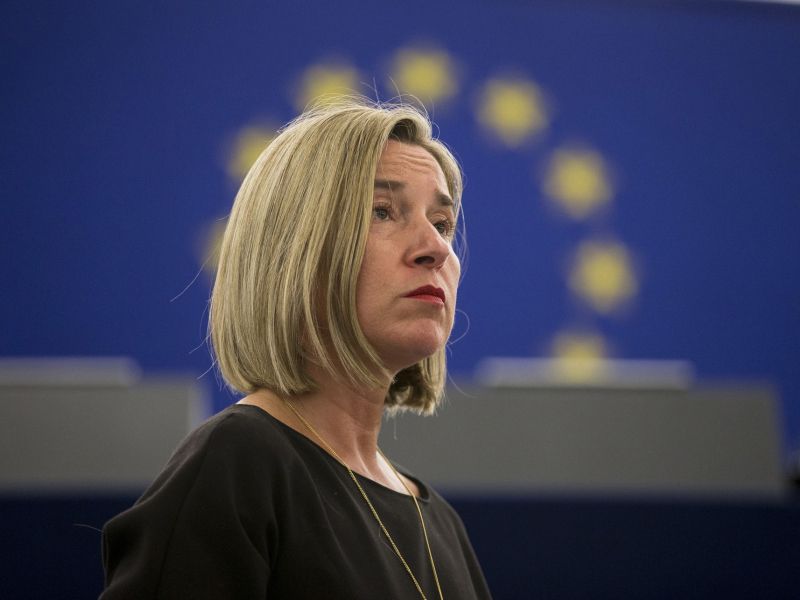 Belgijska policija pridržala nekdanjo prvo diplomatko EU