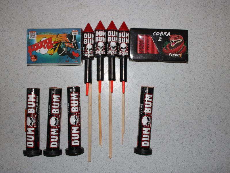 Na ljubljanski osnovni šoli zaplenili več kosov prepovedanih petard