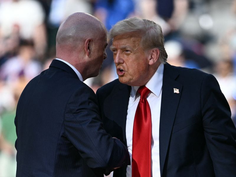 Kar je Fifa naredila Trumpu, se ni zgodilo še nikoli: Predsednik ZDA bo …