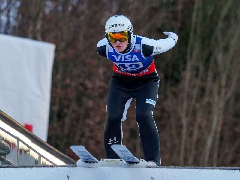 Izjemen skok Prevca, a z napako