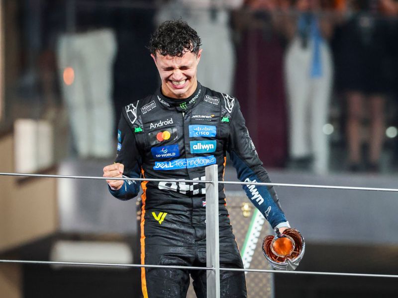 Lando Norris postal svetovni prvak Formule 1; pregled vseh dosedanjih prvakov