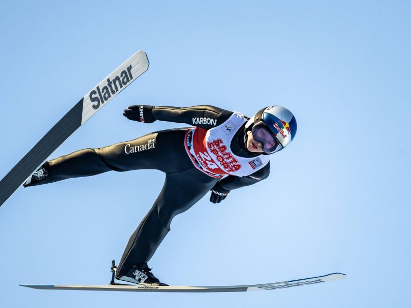 Jokala je. Ni si mogla pomagati. Izjemna skakalka hudo pogreša prijateljice