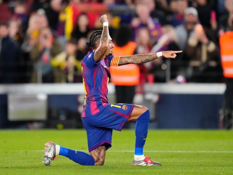 Raphinha junak Barcelone
