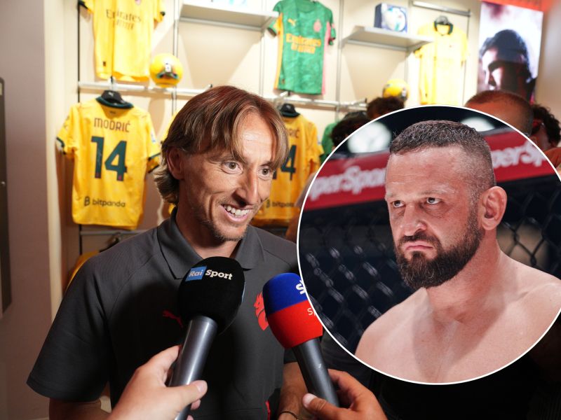 Hvala, Luka! Kar je SloRocky dobil od Modrića, je dih jemajoče