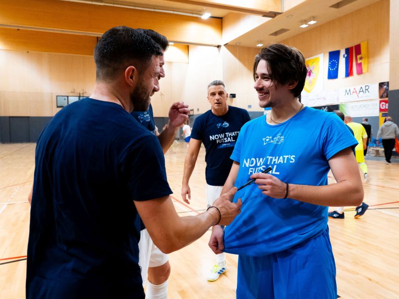 Kako se v futsalu znajde Bojan Cvjetičanin? Igral je z zvezdniki (foto)