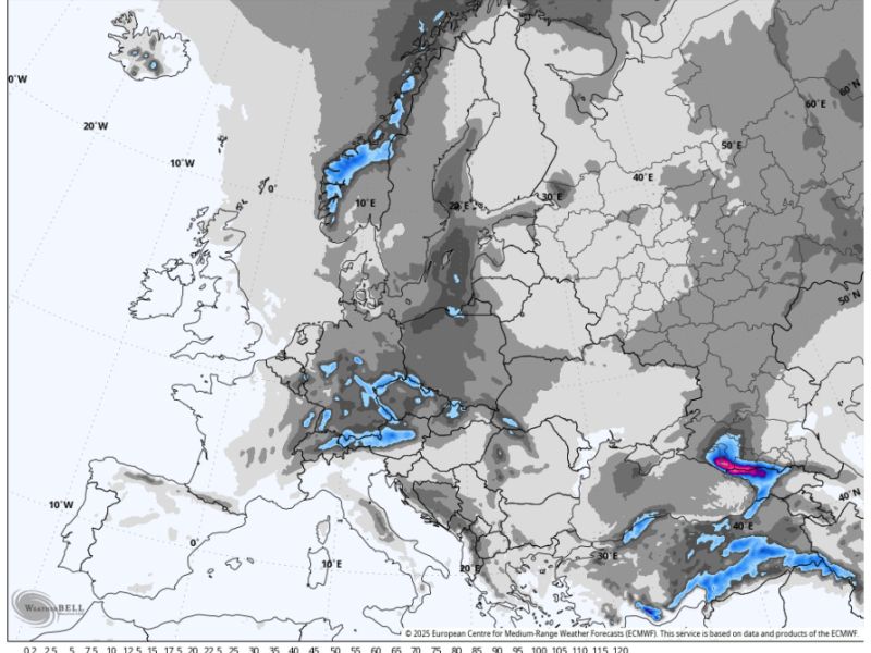 Božič bel, kaj pa silvestrovo? Takšno vreme nas čaka do konca leta