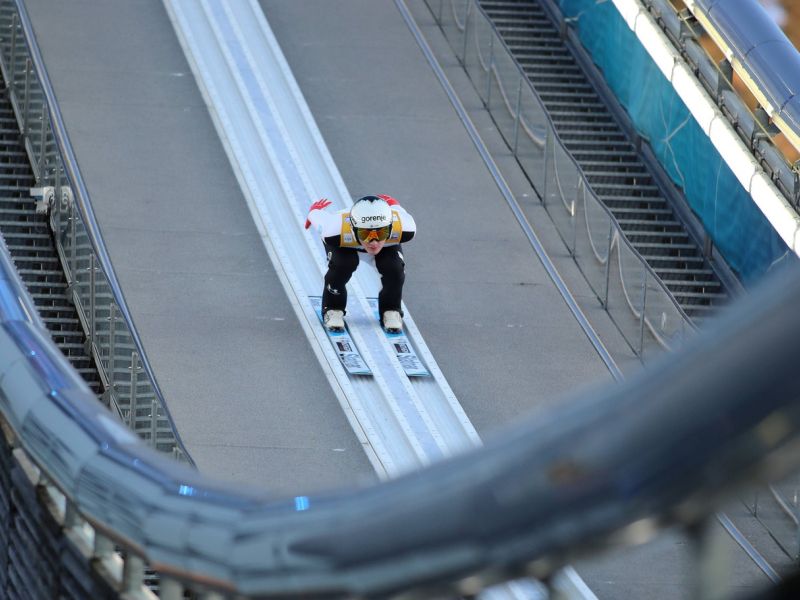 Timi Zajc že na prvem treningu poslal glasno sporočilo vsem
