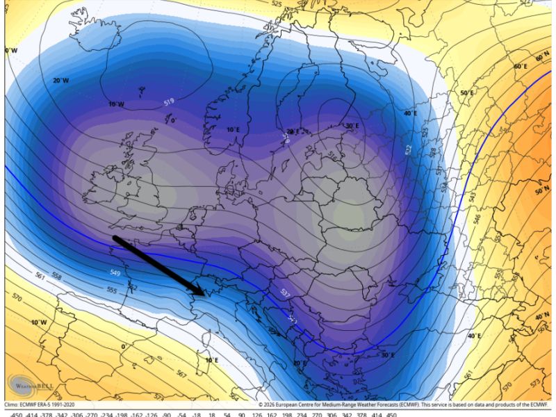 Vremenoslovci za prihodnji teden napovedali prihod prave zime in obilnejše sneženje