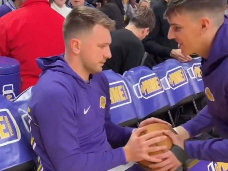 Dončić je tako čaral že pred tekmo, njegovi potezi se čudijo vsi