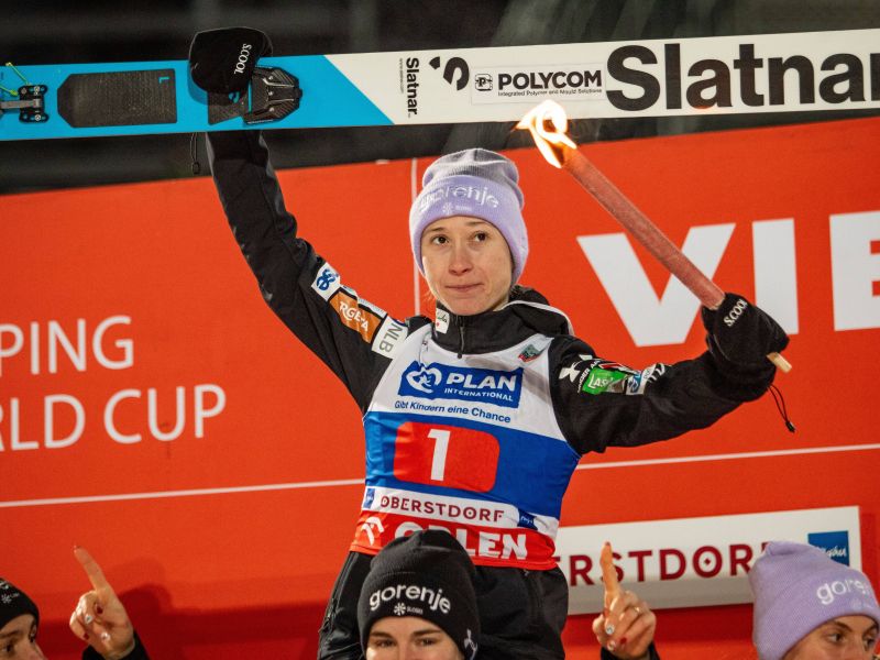 Nika Prevc še enkrat osupnila konkurenco - sporočilo pred tekmo jasno