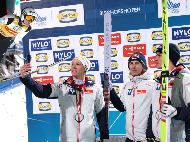 Domen je … Avstrijska zvezdnika sta se pogovorila, besede o Prevcu odmevajo