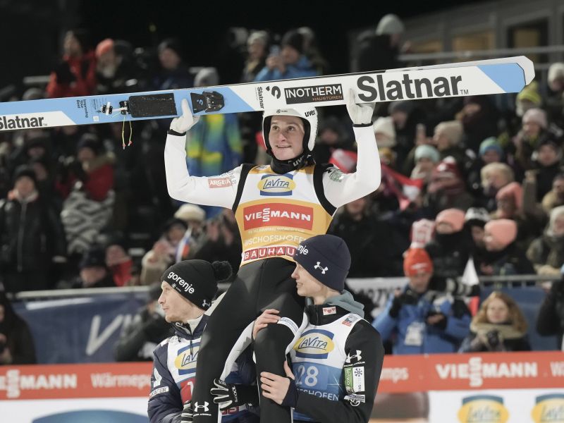 Domen Prevc tam vzel zlatega orla, zdaj pa tole