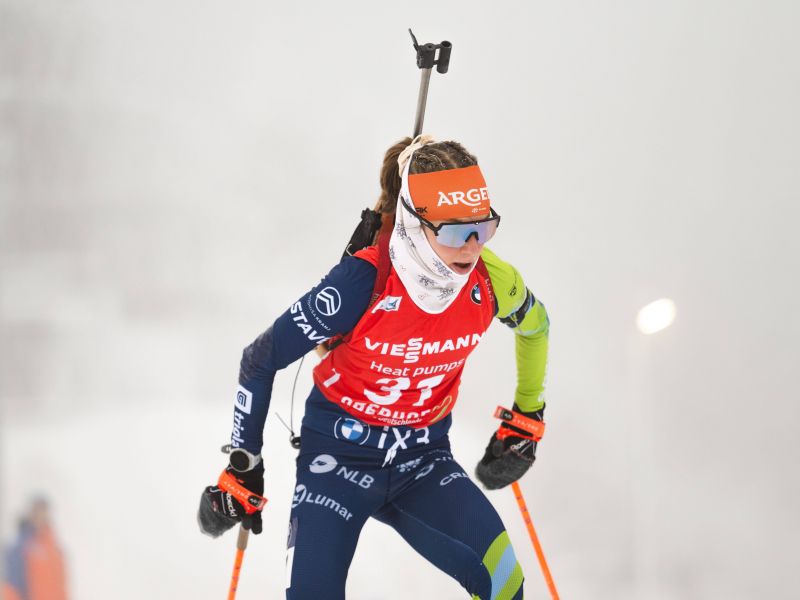 Dve Slovenki zadovoljni, Anamarija Lampič trenerju že pred tekmo potarnala