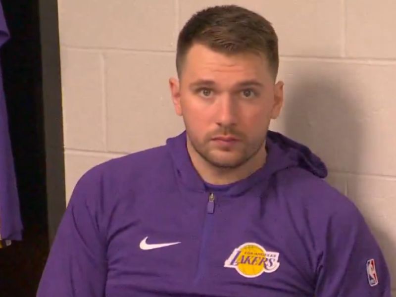 Dončića so zasačili pred tekmo - to je delal in sprožil poplavo komentarjev