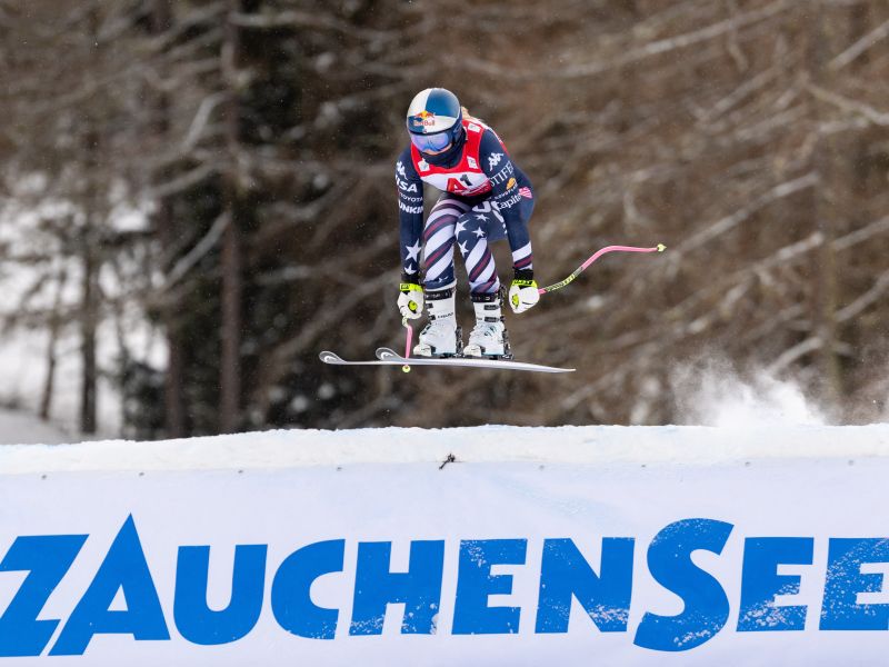 Lindsey Vonn pri 41 letih že do 84. zmage, Ilka Štuhec slabša od želja