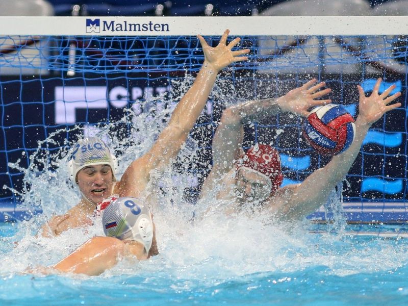 Pričakovan razplet slovensko-hrvaškega dvoboja v srbski prestolnici