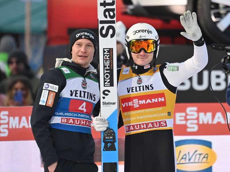 Izjemno! Domen Prevc in Anže Lanišek najboljša. Kakšna napoved v Zakopanah