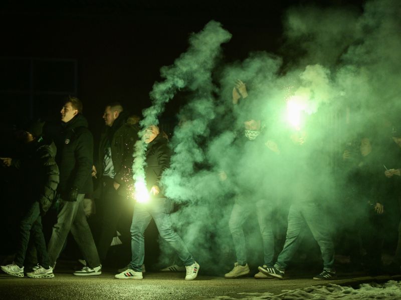 Navijači Olimpije ostro udarili po tekmecu, nato še po nekdanjem članu