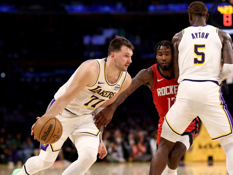 Dončićevih neverjetnih 11:0 - tole je dalo misliti vsem navijačem Lakersov