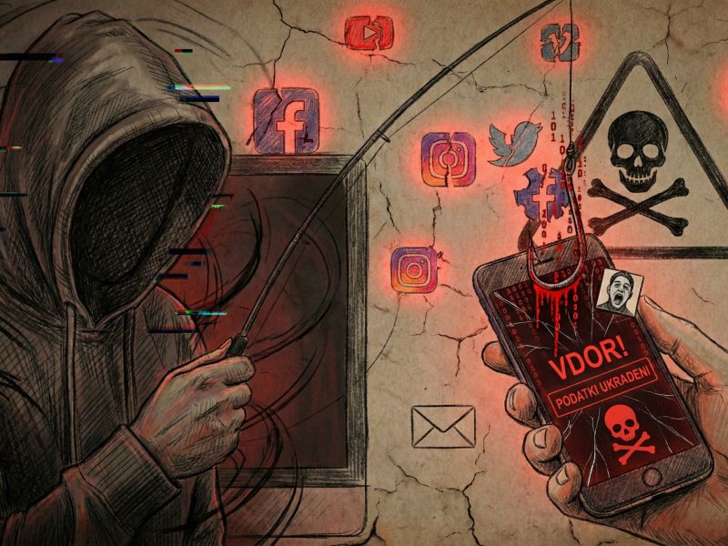 Mnogi Slovenci iz radovednosti goljufom predali svoje osebne podatke