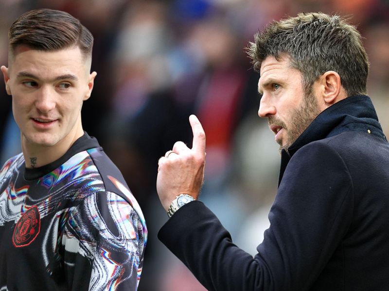 Bo Šeško jutri igral proti Arsenalu? Trener Carrick pojasnil, kako je s tem