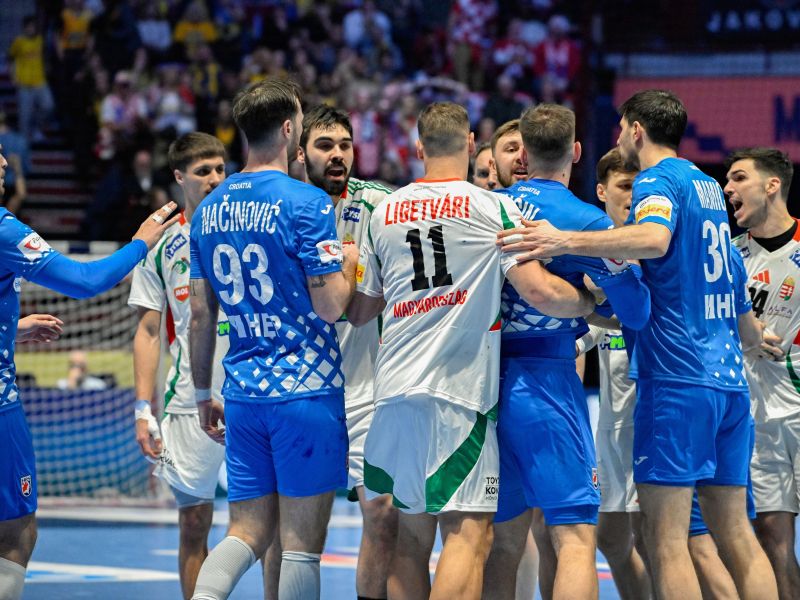 Drama Hrvatov, slovo prvakov - še en vroč večer, znani vsi polfinalisti