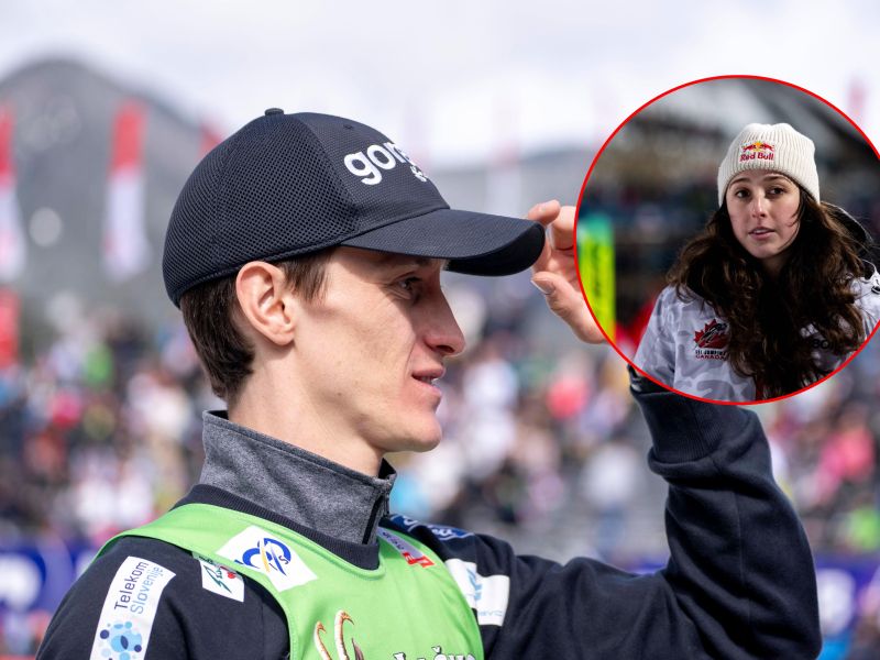 Peter Prevc z ganljivo gesto za nesrečno tekmico sestre Nike