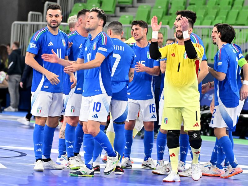 Italija po tesnem obračunu zadnja četrtfinalistka futsalskega EP