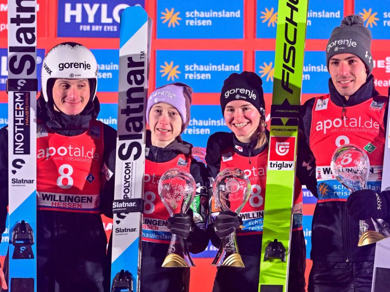 Slovenskim skakalcem grozi izključitev - nor razlog, ogrožene olimpijske?