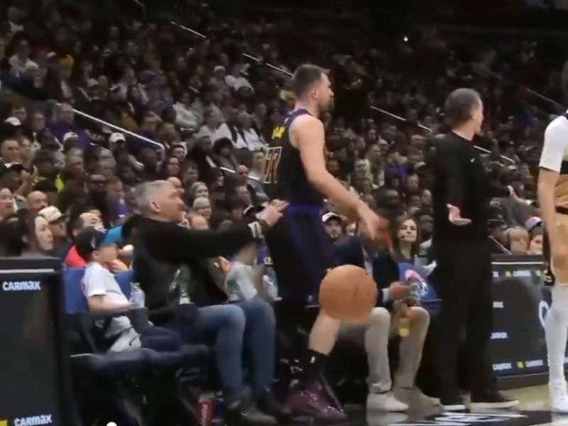 Dončić trčil v Ovečkina, kar je sledilo, je obkrožilo svet (video)