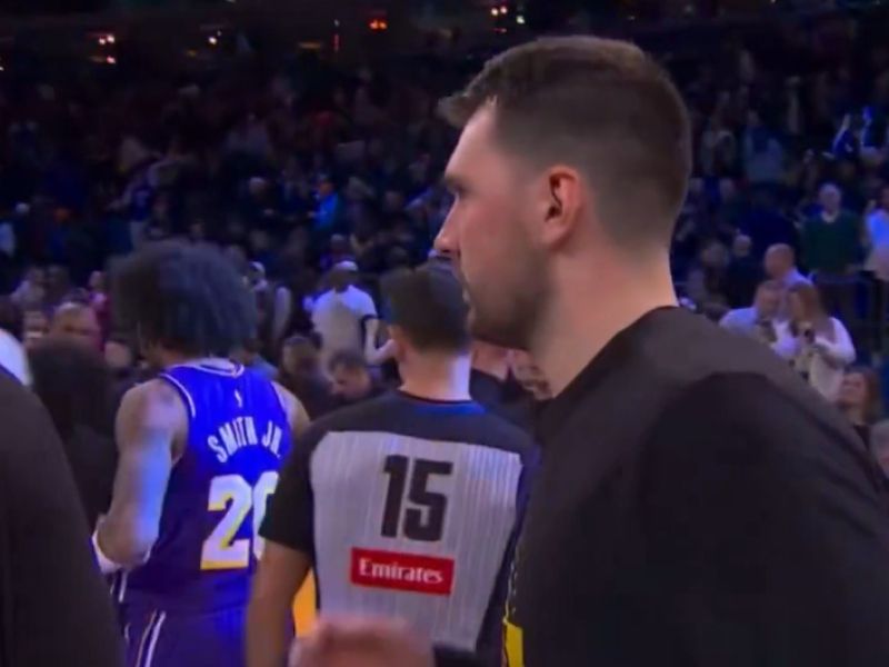 Dončić stopil do prijatelja iz Dallasa in mu pokazal ... Posnetek je hit