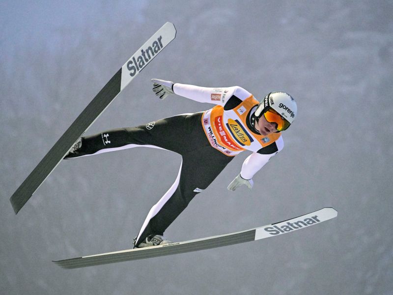 Domen Prevc in izjemen poklon Nemcev slovenskemu skakalnemu asu